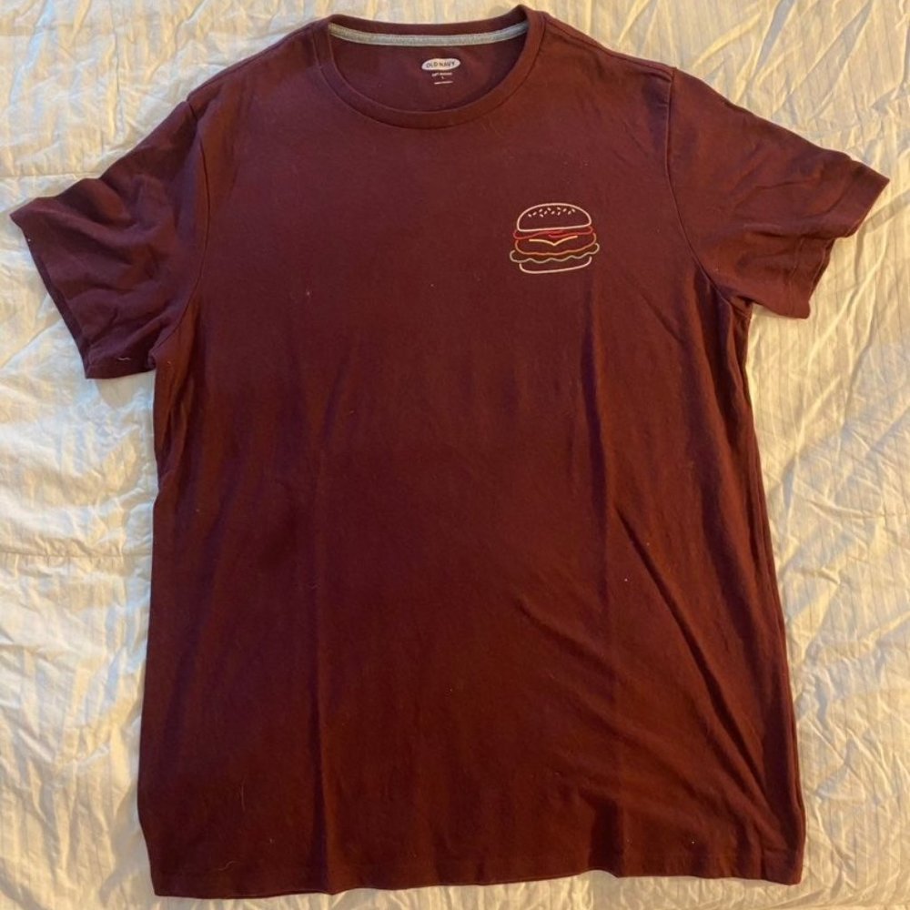 Red Hamburger Shirt